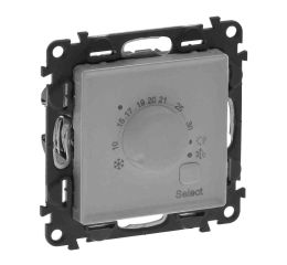 Valena LIFE termostat prostorový, podlahový hliník typ 752333 legrand