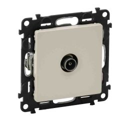 Valena LIFE  zásuvka TV koncová HVĚZDA 1,5dB béžová typ 753251 legrand