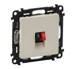 Valena LIFE zásuvka reproduktorová jednoduchá béžová typ 753272 legrand