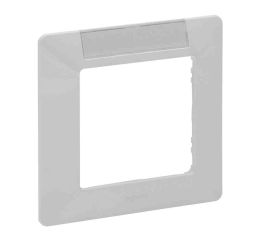 Valena LIFE rámeček jednonásobný bílý s držákem štítků vodorovný Legrand 754011