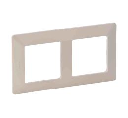 Valena LIFE rámeček dvojnásobný béžový vodorovný i svislý Legrand 754042