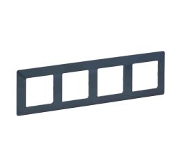 Valena LIFE rámeček čtyřnásobný azurová vodorovný i svislý Legrand 754094