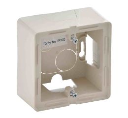 Valena LIFE krabice na povrch béžová pro 1 přístroj typ 754201 legrand