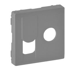 Valena LIFE kryt zásuvky TV+data Cat.6 UTP hliník typ 754832 legrand