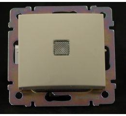 Valena spínač č.7 křížový s podsvětlením béžový 774348 Legrand