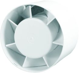 Ventilátor 125mm ENTER 125 potrubní, provedení se svorkovnicí, 190m3/h