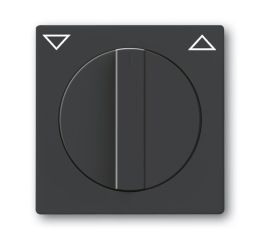 Future® linear, Solo®, Solo® carat, Busch-axcent® kryt otočného žaluziového spínače 2CKA001710A3623 antracitová ABB