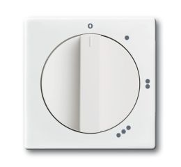 Future® linear, Solo®, Solo® carat, Busch-axcent® kryt spínače s otočným ovladačem 2CKA001710A3646 studio bílá ABB