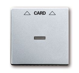 Future® linear, Busch-axcent® kryt spínače kartového 2CKA001710A3670 hliníková stříbrná ABB