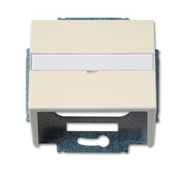 Future® linear, Solo®, Solo® carat kryt zásuvky komunikační s popisovým polem 2CKA001724A2759 slonová kost ABB
