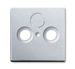 Future® linear, Busch-axcent® kryt zásuvky televizní, rozhlasové a satelitní 2CKA001724A4262 hliníková stříbrná ABB