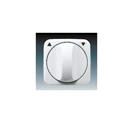 Reflex SI kryt spínače žaluziového otočného s otočným ovladačem a potiskem 2CKA001753A2264 alpská bílá ABB