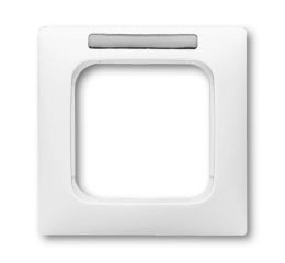 Reflex SI rámeček jednonásobný s popisovým polem pro montáž v kanálových rozvodech 2CKA001754A4058 alpská bílá ABB