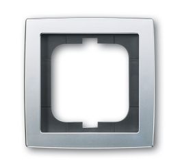 Solo®  rámeček jednonásobný 2CKA001754A4104 chromová ABB