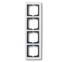 Solo® rámeček čtyřnásobný pro vodorovnou i svislou montáž 2CKA001754A4112 studio bílá ABB