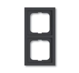 Future® linear rámeček dvojnásobný, pro vodorovnou i svislou montáž 2CKA001754A4241 antracitová ABB