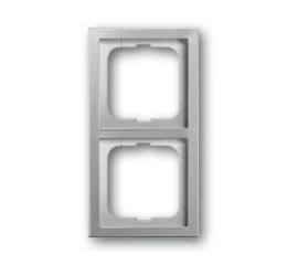 Future® linear rámeček dvojnásobný, pro vodornou a svislou montáž 2CKA001754A4318 ušlechtilá ocel ABB