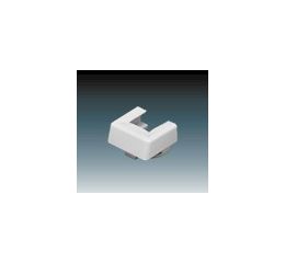 1761-0-1236 Průchodka pro kabel lištová alpská bílá