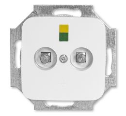 Reflex SI svorka pro vyrovnání potenciálů dvojnásobná zapuštěná 2CKA002495A0059 alpská bílá ABB