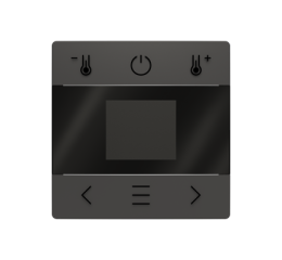 Zoni® kryt pro termostat prostorový s Bluetooth matná černá ABB 2CHT910400A4237