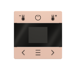 Zoni® kryt pro termostat prostorový s Bluetooth pudrová ABB 2CHT910400A4242