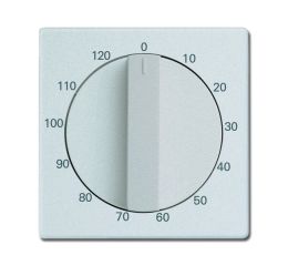 Future® linear, Busch-axcent® kryt ovládače časového mechanického 2CKA001753A0267 hliníková stříbrná ABB