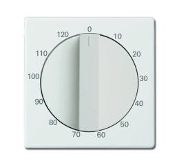 Future® linear, Busch-axcent® kryt ovládače časového mechanického 2CKA001753A0303 mechová bílá ABB