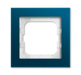Busch-axcent 2CKA001754A4755 Rámeček jednonásobný, modré sklo, ABB