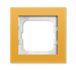 Busch-axcent 2CKA001754A4760 Rámeček jednonásobný, žluté sklo, ABB