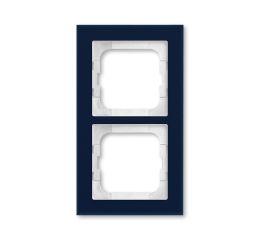 Busch-axcent 2CKA001754A4776 Rámeček dvojnásobný, pro vodorovnou i svislou montáž, fialové sklo, ABB