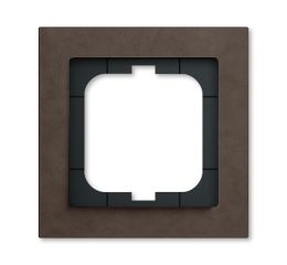 Busch-axcent 2CKA001754A4790 Rámeček jednonásobný, hnědý papír, ABB