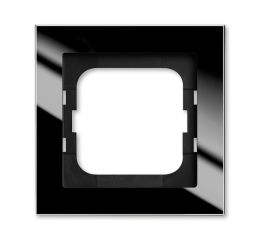 Busch-axcent 2CKA001754A4800 Rámeček jednonásobný, černé sklo, ABB