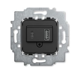 Nabíječka USB-A + USB-C, 2x1,5A 6475 U-500 ABB 2CKA006400A0399