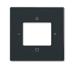 Future® linear, Solo®, Solo® carat, Busch-axcent® kryt zesilovače s tunerem nebo internetového rádia Busch-iNet 2CKA008200A0249 antracitová ABB