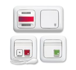 Reflex SI sada pro nouzovou signalizaci 3280B-C10001 B alpská bílá ABB