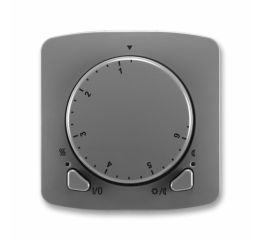 Tango® termostat univerzální otočný (ovládací jednotka) 3292A-A10101 S2 kouřová šedá ABB