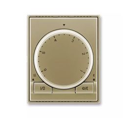 Time®, Time® Arbo termostat univerzální otočný (ovládací jednotka) 3292E-A10101 33 šampaňská ABB