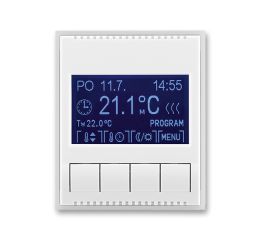 Time®, Element® termostat univerzální programovatelný (ovládací jednotka) 3292E-A10301 01 bílá/ledová bílá ABB