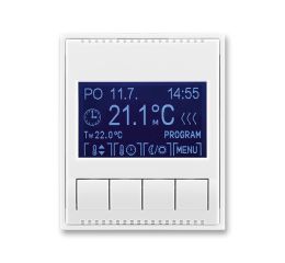 Element®, Time® termostat univerzální programovatelný (ovládací jednotka) 3292E-A10301 03 bílá/bílá ABB