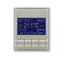 Time®, Time® Arbo termostat univerzální programovatelný (ovládací jednotka) 3292E-A10301 32 starostříbrná ABB