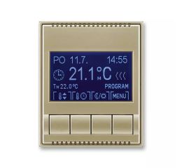 Time®, Time® Arbo termostat univerzální programovatelný (ovládací jednotka) 3292E-A10301 33 šampaňská ABB