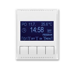 Element®, Time® hodiny spínací programovatelné (ovládací jednotka) 3292E-A20301 03 bílá/bílá ABB