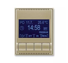 Time®, Time® Arbo hodiny spínací programovatelné (ovládací jednotka) 3292E-A20301 33 šampaňská ABB