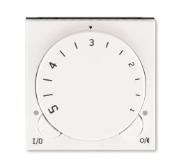 Levit M® termostat univerzální s otočným nastavením teploty (ovládací jednotka) 3292H-A10101 68 perleťová/ledová bílá ABB