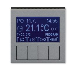 Levit M® termostat univerzální programovatelný (ovládací jednotka) 3292H-A10301 69 ocelová/kouřová černá ABB