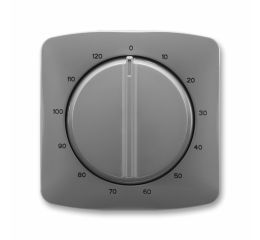 Tango® kryt ovládače časového s otočným ovladačem 3294A-A00160 S2 kouřová šedá ABB