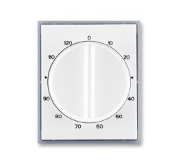 Element® kryt ovládače časového s otočným ovladačem 3294E-A00160 04 bílá/ledová šedá ABB