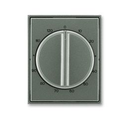 Time®, Time® Arbo kryt ovládače časového s otočným ovladačem 3294E-A00160 34 antracit ABB