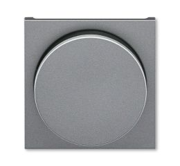 Levit M® kryt stmívače s otočným ovladačem s upevňovací maticí 3294H-A00123 69 ocelová/kouřová černá ABB