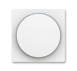 Zoni® kryt stmívače s otočným ovládáním a upevňovací maticí 3294T-A00123 240 matná bílá ABB